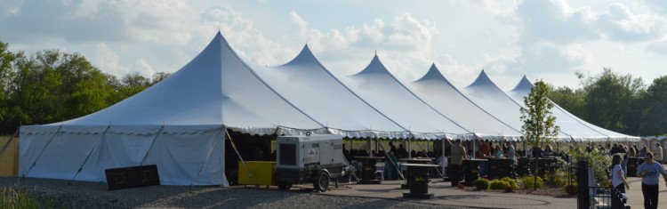 Large Scale Pole Tents