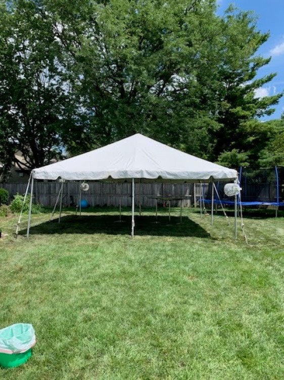 20 ft Wide Frame Tent Selection Funtime Services Event Rentals