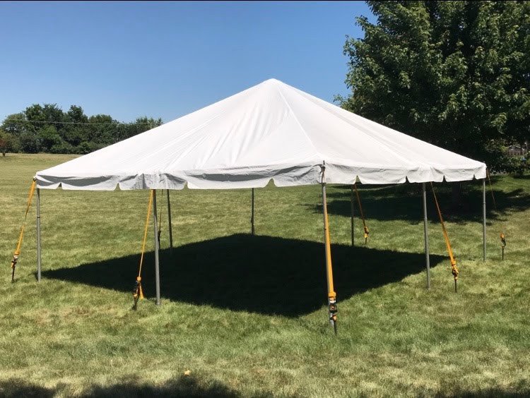 30x30 Frame Tent - Funtime Services Event Rentals Naperville IL