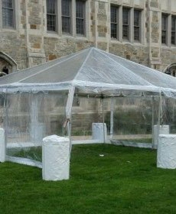 20x20 Clear Top Frame Tent
