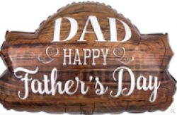 Happy Father's Day Wood Marquee - 28 inch