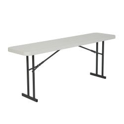 6 ft x 18 in Long Conference Table - Wooden (SPECIAL ORDER)
