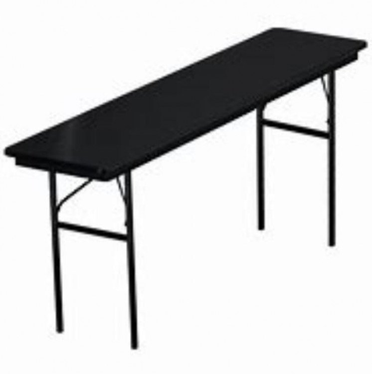 8 ft x 18 in Long Conference Table - Wooden