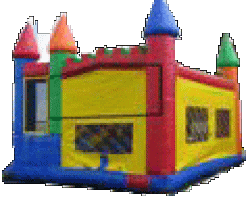 Castle Banner Slide & Bounce (W B-ball)