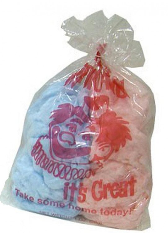 Pre Made Bagged Cotton Candy