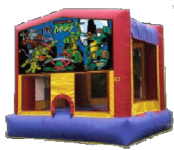 Teenage Mutant Ninja Turtle Bounce House
