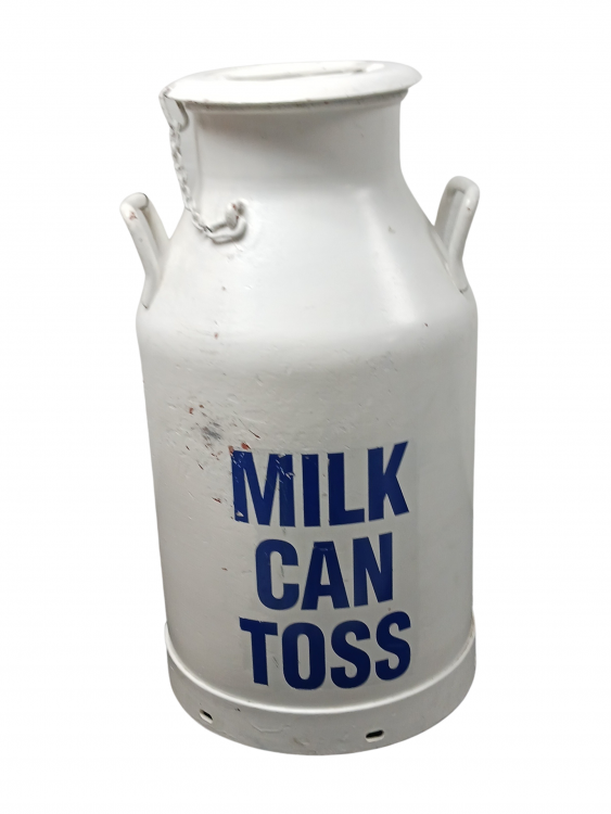 Milk Can Toss