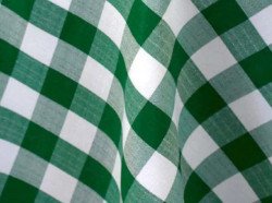20x20 Dinner Napkins Checker Polyester Linen
