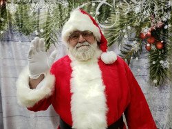 Santa Flies Solo