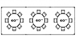 10x30 Tent w/ Seating Options