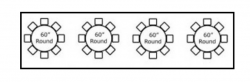 10x40 Tent w/ Seating Options