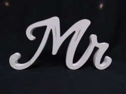 "Mr" & "Mrs" Signs