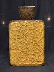 Gold Scribble Vase