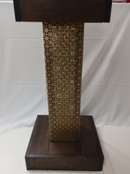 Gold & Brown Column