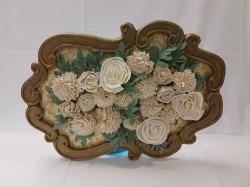 Gold Flower Sign