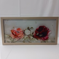 Wooden Flower Sign