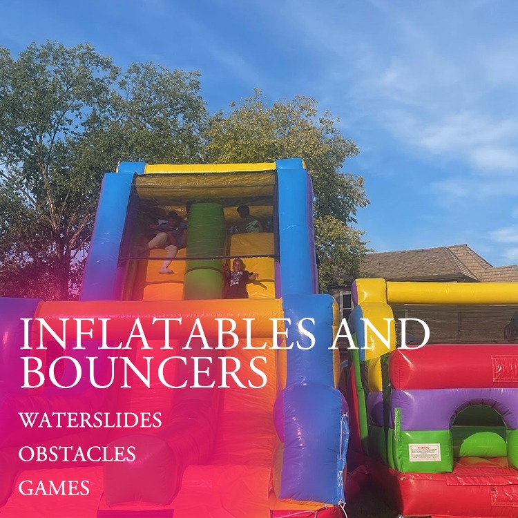 bounce house slide and waterslide rentals