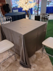 32 in Square Table Seated Height