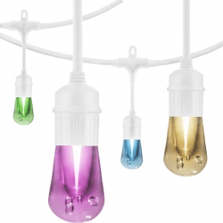 Color Changing Bistro Perimeter Lighting for 10x10 Tent