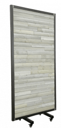 White Shiplap Wall