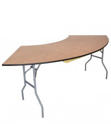 Serpentine Table Semi Arch