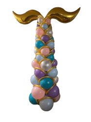 7 ft Mermaid Tail Sculpture