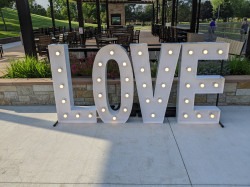 Custom Lighted Marquee
